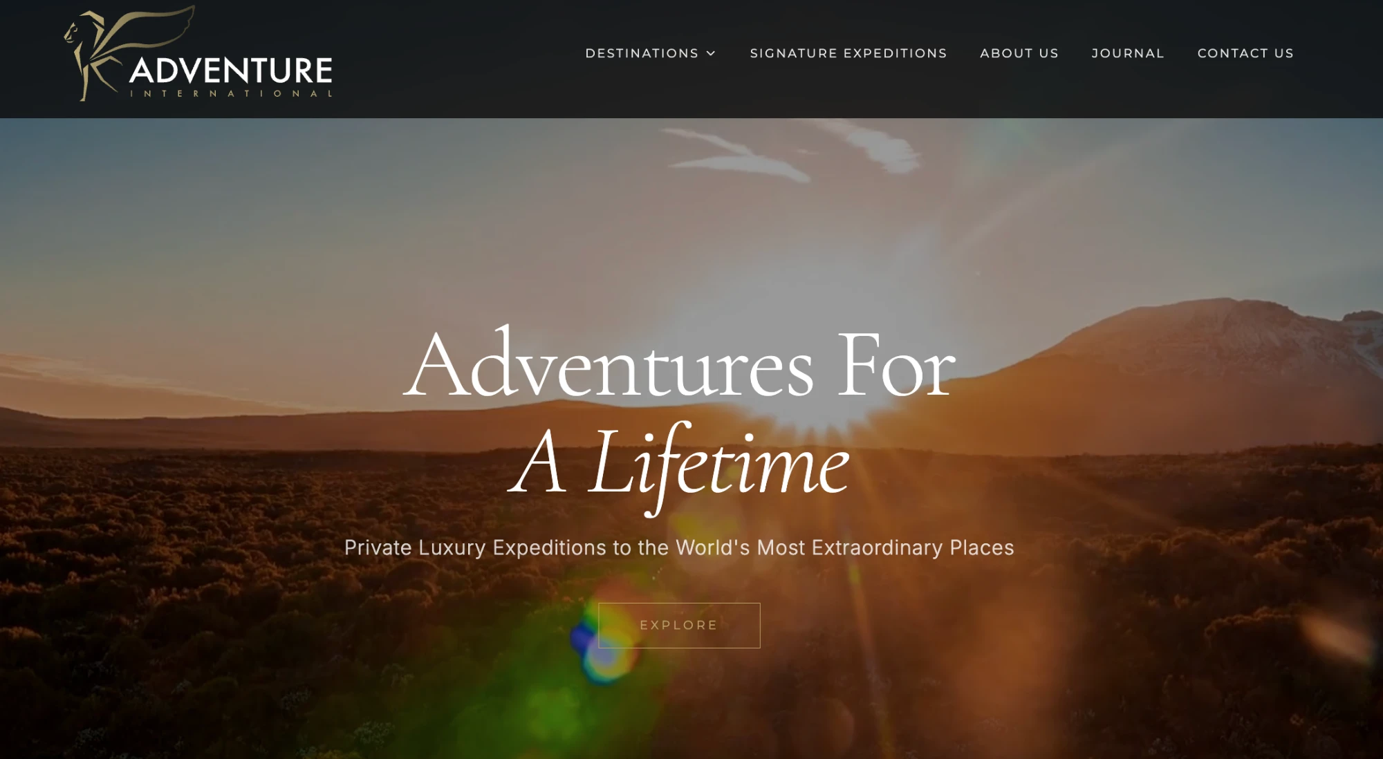 Adventure International website