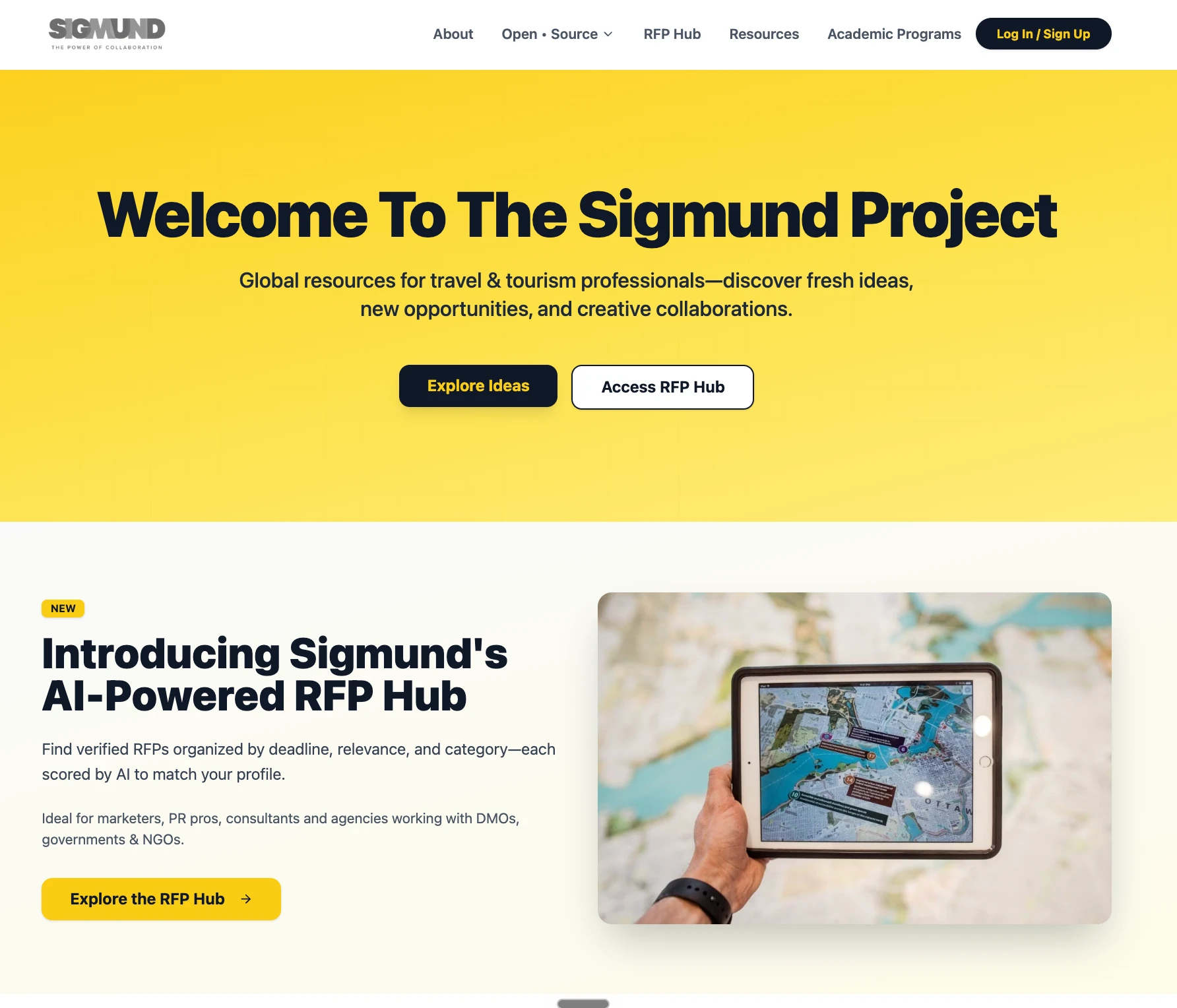 TheSigmundProject.org website